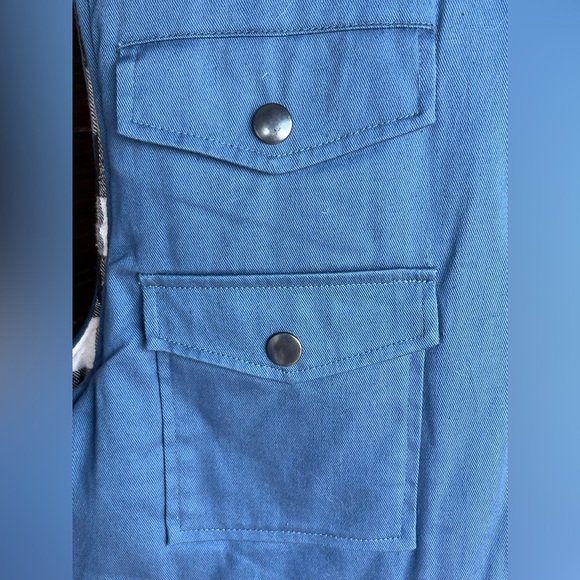 90s Cargo Utility Vest Vintage Ozark Trail deadstock Medium - Picture 2 of 7